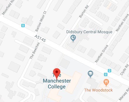 Map of Fielden campus